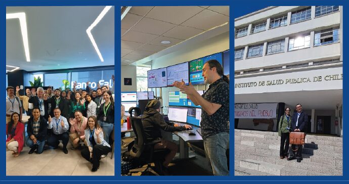 visita Banco Falabella, ALMA e ISP